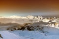 Winter scenery, Meribel, France