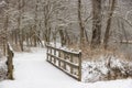 Winter scenes along the South Holston River in Bristol, Tennessee, USA