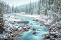 Winter scenes from Yoho National Park, Canada
