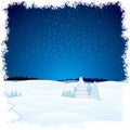 Winter Scenic Landscape Royalty Free Stock Photo