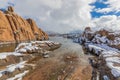 Winter Scenic at Watson Lake