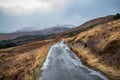 Winter Scottish Higlands landscape.