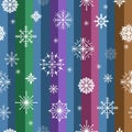 Winter seamless Noel snowflakes for wrapping paper and clothes print and kids and Christmas gifts