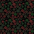 Winter seamless Noel snowflakes for wrapping paper and clothes print and kids and Christmas gifts