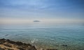 Winter seascape from Sithonia, Greece Royalty Free Stock Photo