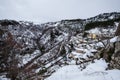 The small village of Cervara, headoffice of artists during winter season