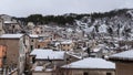 The small village of Cervara, headoffice of artists during winter season