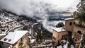 The small village of Cervara, headoffice of artists during winter season