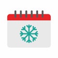 Winter Season icon vector image. Royalty Free Stock Photo