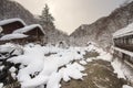 Takaragawa Onsen Osenkaku in Gunma prefecture, Japan