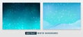 Winter Backgrounds with sparkle and soft particles Royalty Free Stock Photo