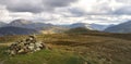 Winter setting in early on the Cumbrian Mountains