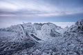 Winter on Shipka peak Royalty Free Stock Photo