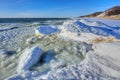 Winter Shoreline Lake Michigan