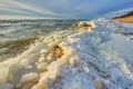 Winter Shoreline Lake Michigan