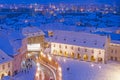 Winter in Sibiu Royalty Free Stock Photo