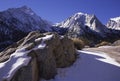 Winter in Sierra Nevada mountains, California Royalty Free Stock Photo