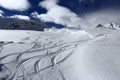 Winter ski resort of Tignes-Val d Isere, France