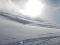 Winter skitouring and climbing in austrian alps