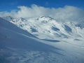 Winter skitouring and climbing in austrian alps