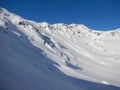 Winter skitouring and climbing in austrian alps