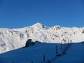 Winter skitouring and climbing in austrian alps