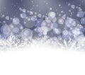 winter snow background