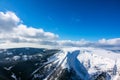 Winter with snow in the Giant Mountains, Czech Republic Royalty Free Stock Photo