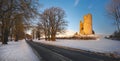 Winter snow - North Yorkshire - England Royalty Free Stock Photo