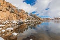 Winter at Watson Lake Prescott Arizona