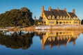 Winter Snow at Whalehead Mansion Outer Banks NC