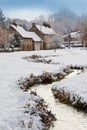 Winter Snow - Yorkshire - England Royalty Free Stock Photo