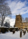 Winter Snow - Yorkshire - England Royalty Free Stock Photo