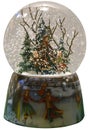 Winter snowglobe