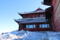 The Hua Zang Temple in Golden Summit of Emei Mountain
