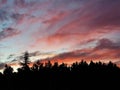 Winter Solstice at Sunset in California