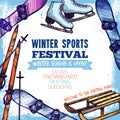 Winter Sport Poster
