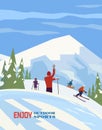 Winter sports poster