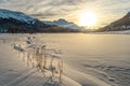 Winter at St. Moritz Royalty Free Stock Photo