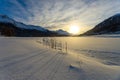 Winter at St. Moritz Royalty Free Stock Photo