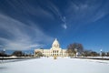 Winter, State Capital Building, Saint Paul, Minnesota, USA Royalty Free Stock Photo