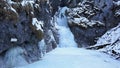 Winter in Sucha Bela gorge , Slovensky raj National park , Slovakia