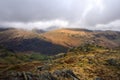 Winter sunlight on High Scawdel