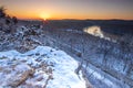 Winter Sunrise on the Castlewood Bluffs