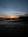 Winter Sunset - Bexhill Beach