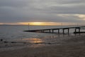 Sunset at Southend-on-Sea, Essex, England