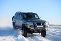 Winter SUV ride