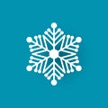 Winter Symbol, Xmas Flake New Year and Christmas