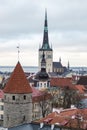 Winter Tallinn. Old city Royalty Free Stock Photo