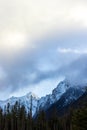Winter Tatra Mountains. High peak view. Beautiful scenery of mountains in Poland. Winter travel Royalty Free Stock Photo